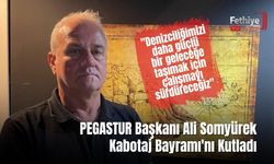 PEGASTUR Başkanı Ali Somyürek Kabotaj Bayramı'nı Kutladı