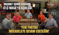 Mehmet Demir Kararını 4'lü Masa'ya Açıkladı: ‘Yeni Partide Mücadeleye Devam Edeceğim’