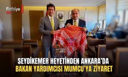Seydikemer Heyetinden Ankara’da Bakan Yardımcısı Mumcu’ya Ziyaret