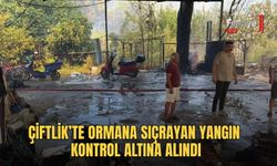 Çiftlik’te Yangın Kontrol Altına Alındı