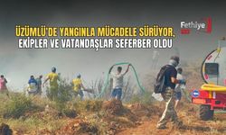 Üzümlü'de Yangınla Mücadele Sürüyor, Ekipler Ve Vatandaşlar Seferber Oldu