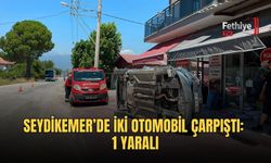 Seydikemer’de İki Otomobil Çarpıştı: 1 Yaralı