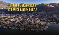 Fethiye'de Sıcaklıklar 10 Derece Birden Düştü!