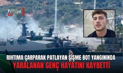 Rıhtıma Çarparak Patlayan Şişme Bot Yangınında Yaralanan Genç Hayatını Kaybetti