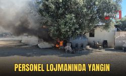 Personel Lojmanında Yangın