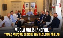 Muğla Valisi Akbıyık, Yamaç Paraşütü Sektörü Temsilcilerini Ağırladı