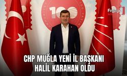 CHP Muğla Yeni İl Başkanı Halil Karahan Oldu