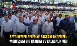 Seydikemer Belediye Başkanı Akdenizli: ‘Muhteşem Bir Katılım Ve Kalabalık Var’