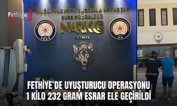 Fethiye’de Uyuşturucu Operasyonu: 1 Kilo 232 Gram Esrar Ele Geçirildi