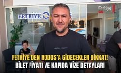 Fethiye’den Rodos’a Feribot Seferlerinde Yoğun Sezon: “Her Sene Artışlarımız Var”