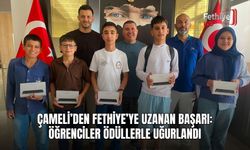 Çameli’den Fethiye’ye Uzanan Başarı: Öğrenciler Ödüllerle Uğurlandı