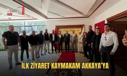 İlk Ziyaret Kaymakam Akkaya’ya