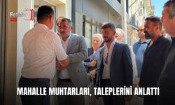 Mahalle Muhtarları, Taleplerini Anlattı