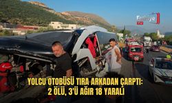 Yolcu Otobüsü Tıra Arkadan Çarptı: 2 Ölü, 3'ü Ağır 18 Yaralı
