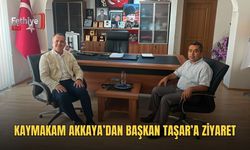 Kaymakam Akkaya’dan Başkan Taşar’a Ziyaret