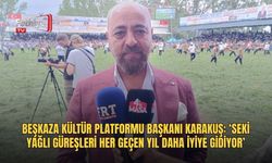 Beşkaza Kültür Platformu Başkanı Karakuş: ‘Seki Yağlı Güreşleri Her Geçen Yıl Daha İyiye Gidiyor’
