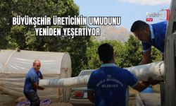 Büyükşehir Üreticinin Umudunu Yeniden Yeşertiyor