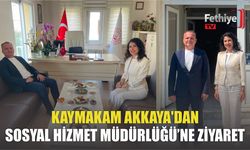 Kaymakam Akkaya'dan, Sosyal Hizmet Müdürlüğü’ne Ziyaret