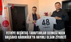 Fethiye Beşiktaş Taraftarlar Derneği’nden Başsavcı Karakoca’ya Hayırlı Olsun Ziyareti