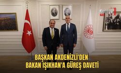 Başkan Akdenizli'den Bakan Işıkhan'a Güreş Daveti
