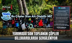 Yarımada'dan Toplanan Çöpler Billboardlarda Sergileniyor