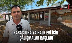 Karaçulha’ya Halk Evi İçin Çalışmalar Başladı