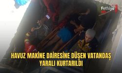 Havuz Makine Dairesine Düşen Vatandaş Yaralı Kurtarıldı