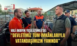 Vali Akbıyık Yeşilüzümlü’de: “Devletimiz Tüm İmkânlarıyla Vatandaşımızın Yanında”