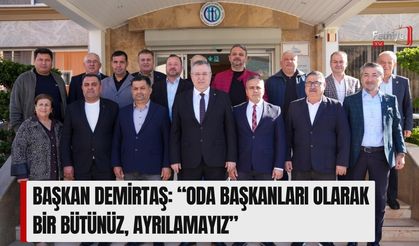 Fethiye Esnaf Odası Başkanı Demirtaş'tan Oda Başkanlarına Ziyaret