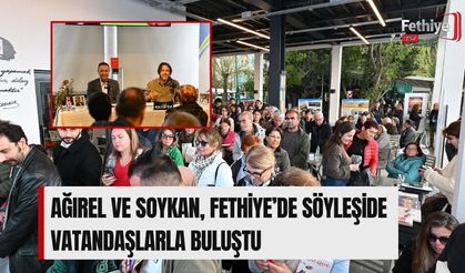 Ağırel Ve Soykan, Fethiye’de Söyleşide Vatandaşlarla Buluştu