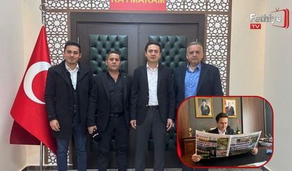 Seydikemer Gazetesi Ve Seydikemer Tv Ekibinden Kaymakam Dilekli’ye Ziyaret