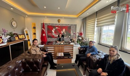 Seydikemer Gazetesi Ve Seydikemer Tv Ekibinden Başsavcı Arslan’a Ziyaret