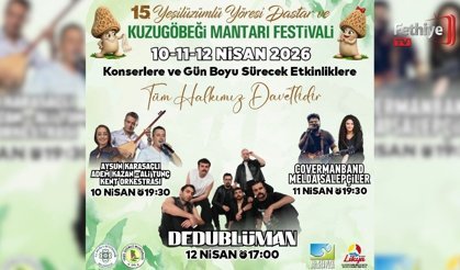 Yeşilüzümlü Dastar Ve Kuzugöbeği Festivali Başlıyor