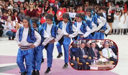 Fethiye’de Atatürk İlkokulu’nda Anlamlı 23 Nisan Kutlaması