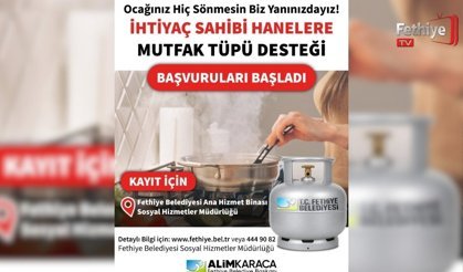 Fethiye Belediyesi’nden Anlamlı Destek