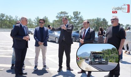 Seydikemer’de Karayolu Yatırımları Yerinde İncelendi