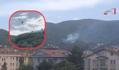 Fethiye’de Ekiplerin Hızlı Müdahalesi İle Orman Yangını Kontrol Altına Alındı