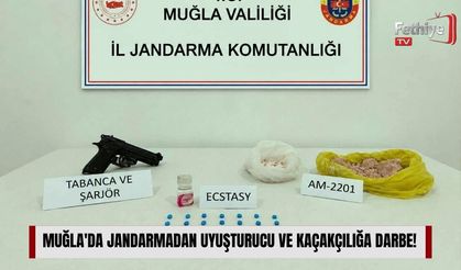 Muğla'da Jandarmadan Uyuşturucu ve Kaçakçılığa Darbe! 3 Tutuklama