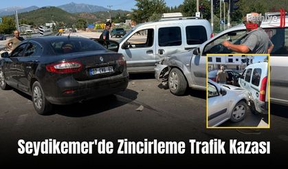 Seydikemer'de Zincirleme Trafik Kazası