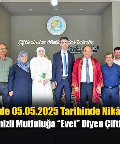 Seydikemer'de 05.05.2025 Tarihinde Nikâh Yoğunluğu