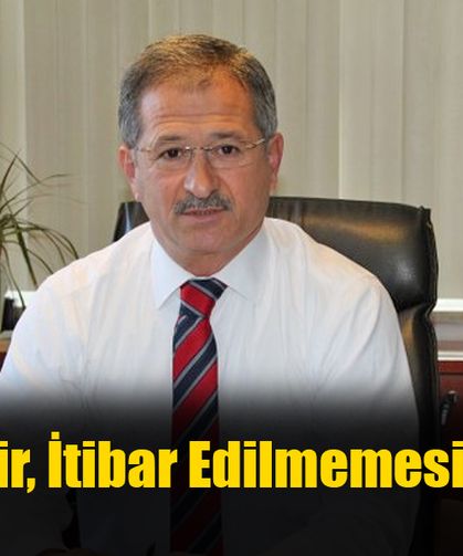 Soydemir, İtibar Edilmemesini İstedi