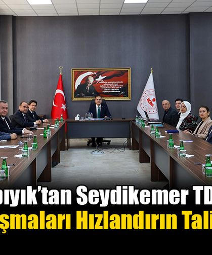 Vali Akbıyık’tan Seydikemer TDİOSB’de Çalışmaları Hızlandırın Talimatı