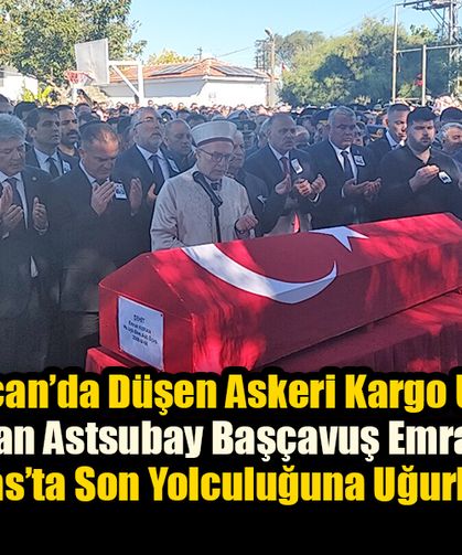 Şehit Olan Astsubay Başçavuş Emrah Kuran, Milas’ta Son Yolculuğuna Uğurlandı