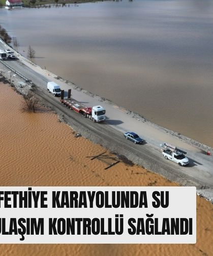 Antalya–Fethiye Karayolunda Su Baskını: Ulaşım Kontrollü Sağlandı