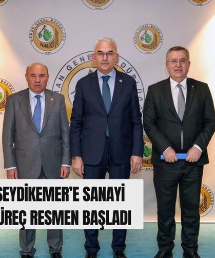 Fethiye ve Seydikemer’e Sanayi Müjdesi! Süreç Resmen Başladı