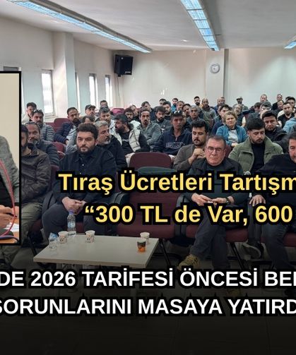 Fethiye’de 2026 Tarifesi Öncesi Berberler Sorunlarını Masaya Yatırdı