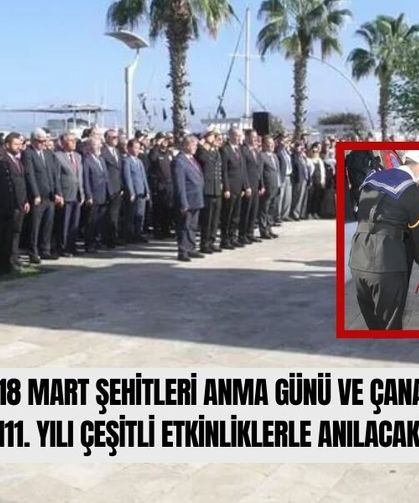 Fethiye’de 18 Mart Şehitleri Anma Günü Ve Çanakkale Zaferi’nin 111. Yılı Çeşitli Etkinliklerle Anılacak