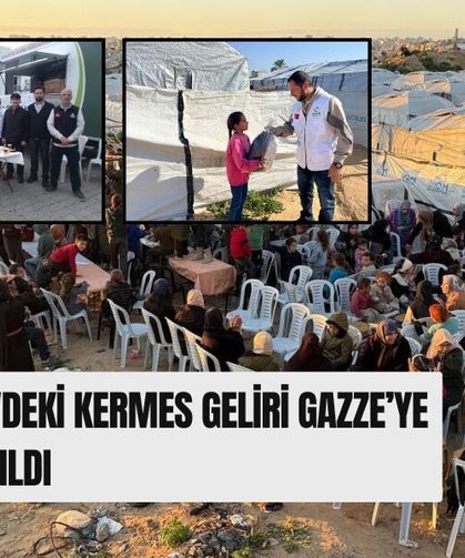 Fethiye'deki Kermes Geliri Gazze’ye Ulaştırıldı