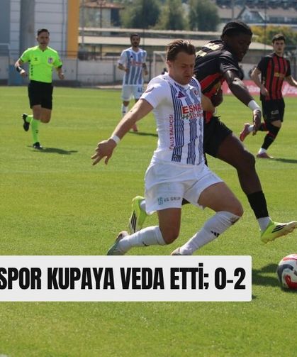 Fethiyespor Kupaya Veda Etti; 0-2