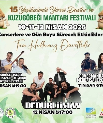 Yeşilüzümlü Dastar Ve Kuzugöbeği Festivali Başlıyor